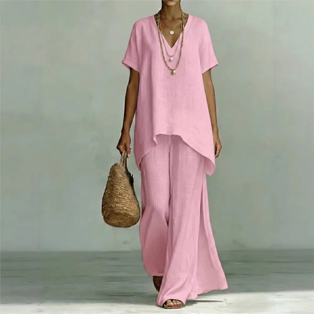 Valerie Summer Pants Set