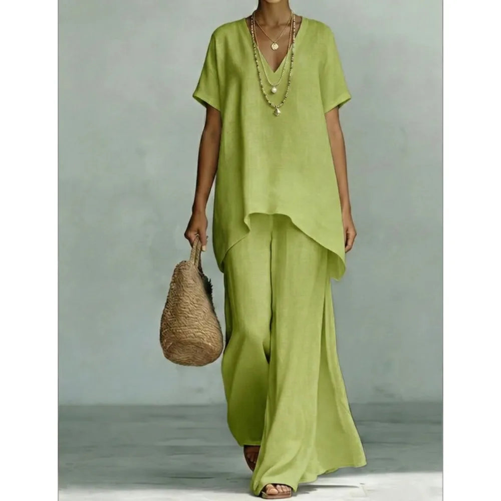 Valerie Summer Pants Set