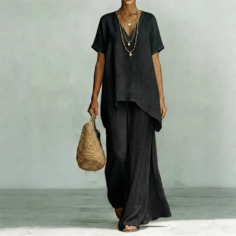 Valerie Summer Pants Set