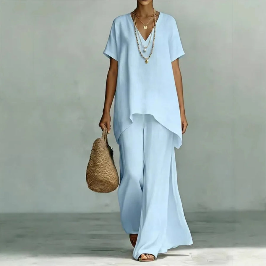 Valerie Summer Pants Set