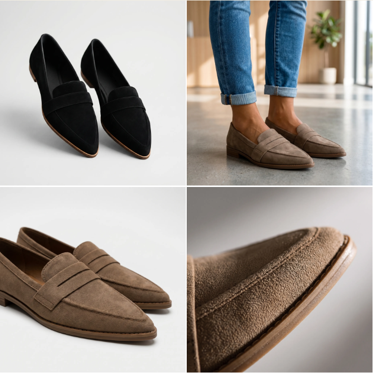 Margot Suede Comfort Loafers