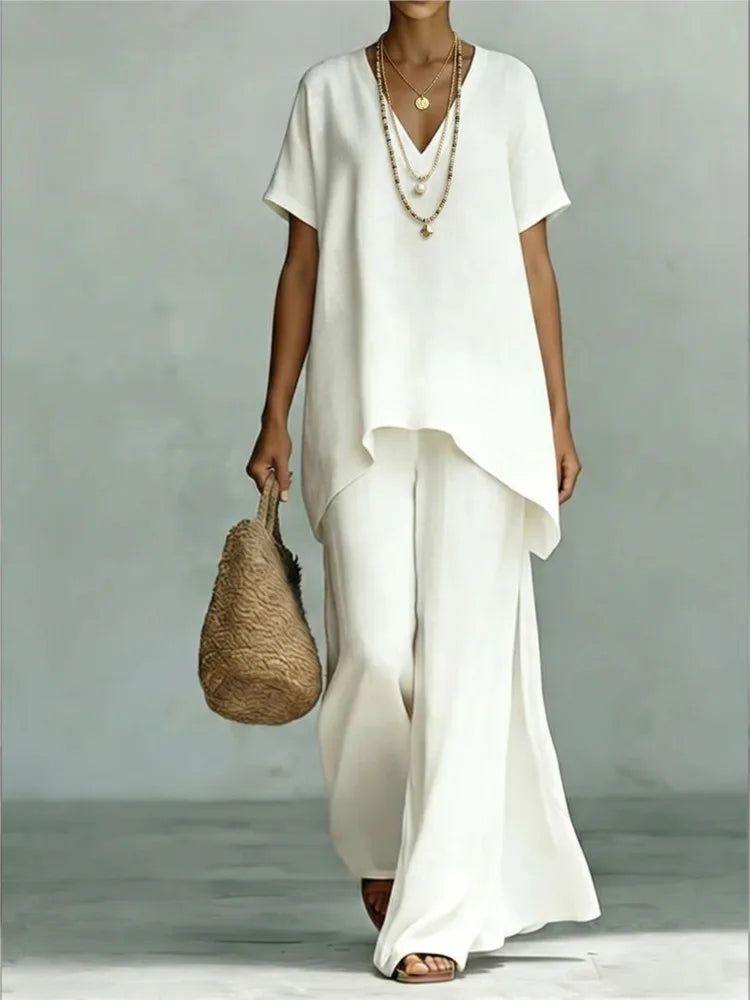Valerie Summer Pants Set