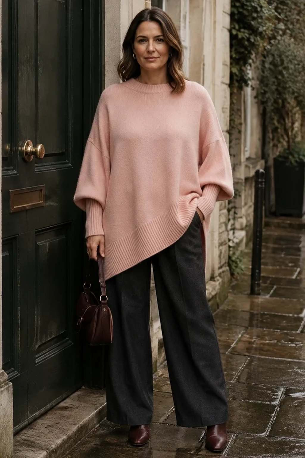 Stylish Soft Knit Oversized Jumper