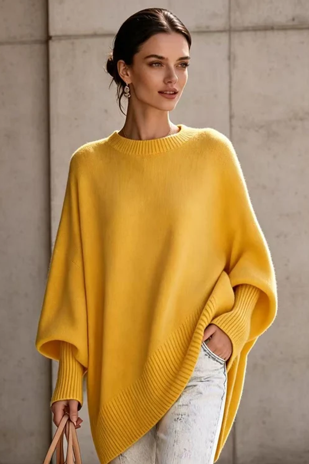 Stylish Soft Knit Oversized Jumper