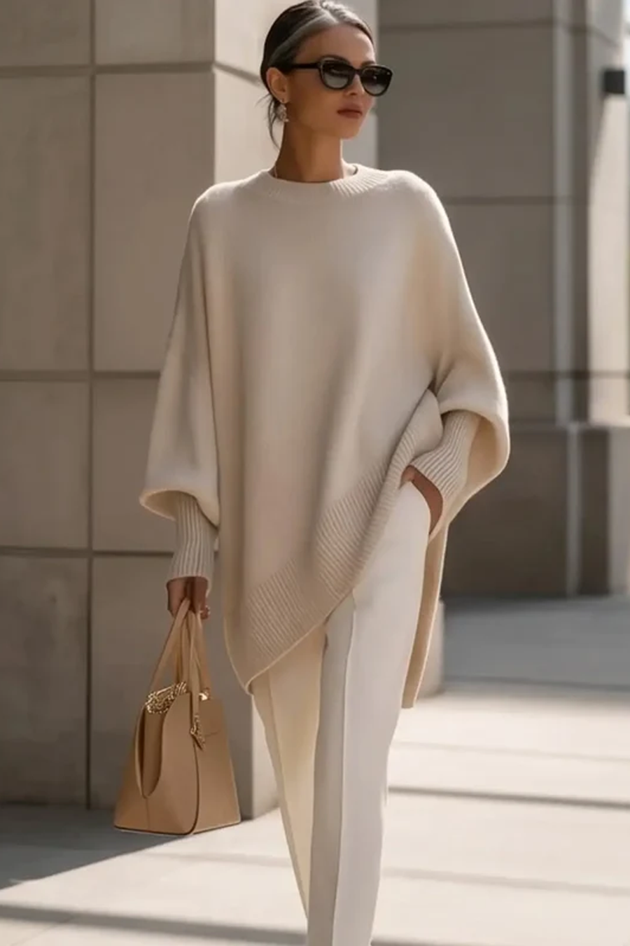 Stylish Soft Knit Oversized Jumper