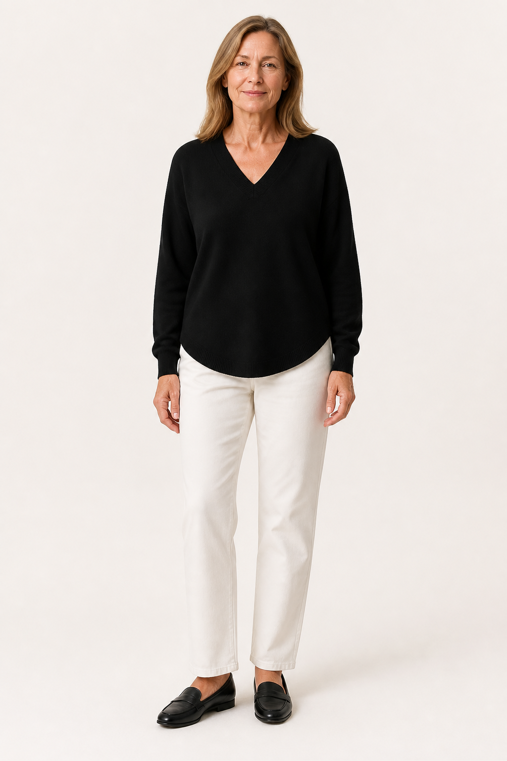 Vivelle V Neck Jumper