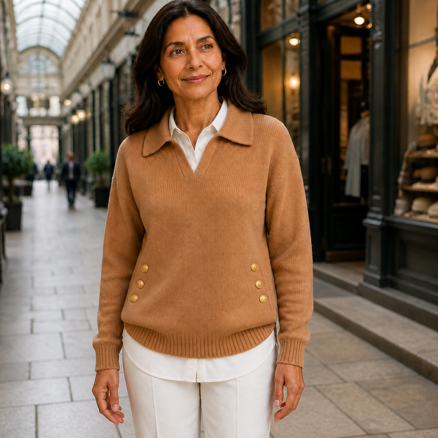 Vynette V Neck Jumper