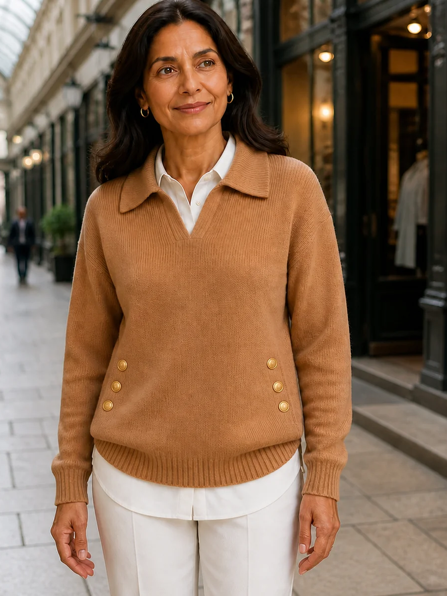 Vynette V Neck Jumper