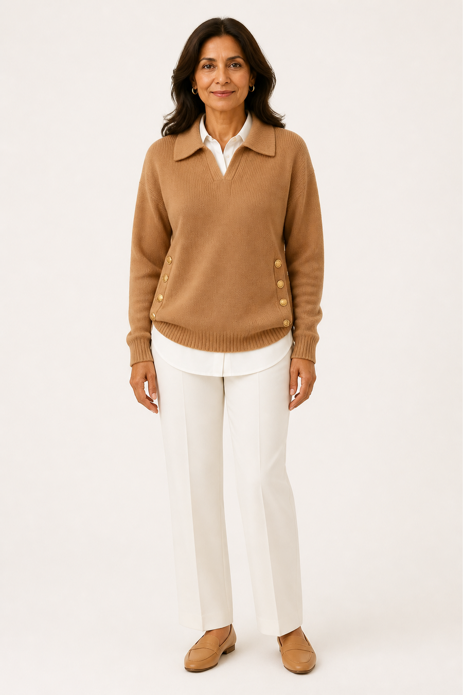 Vynette V Neck Jumper