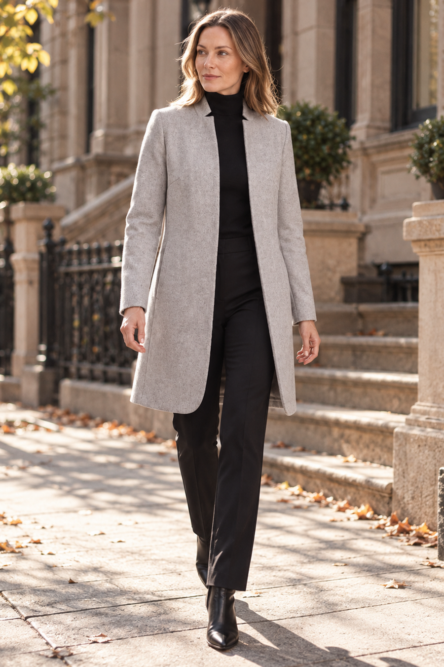 Women's Longline Slim Coat