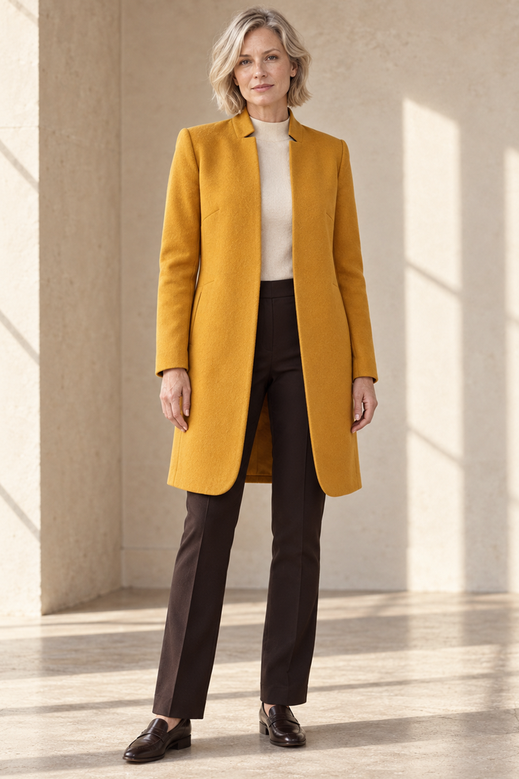 Women's Longline Slim Coat