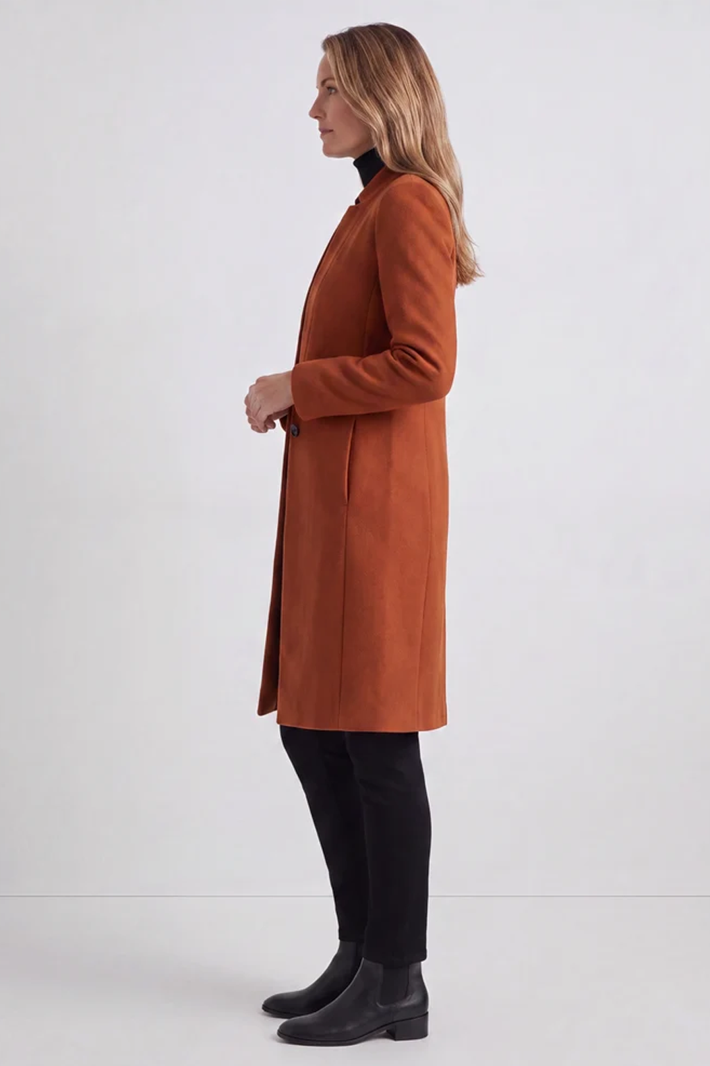 Women's Longline Slim Coat