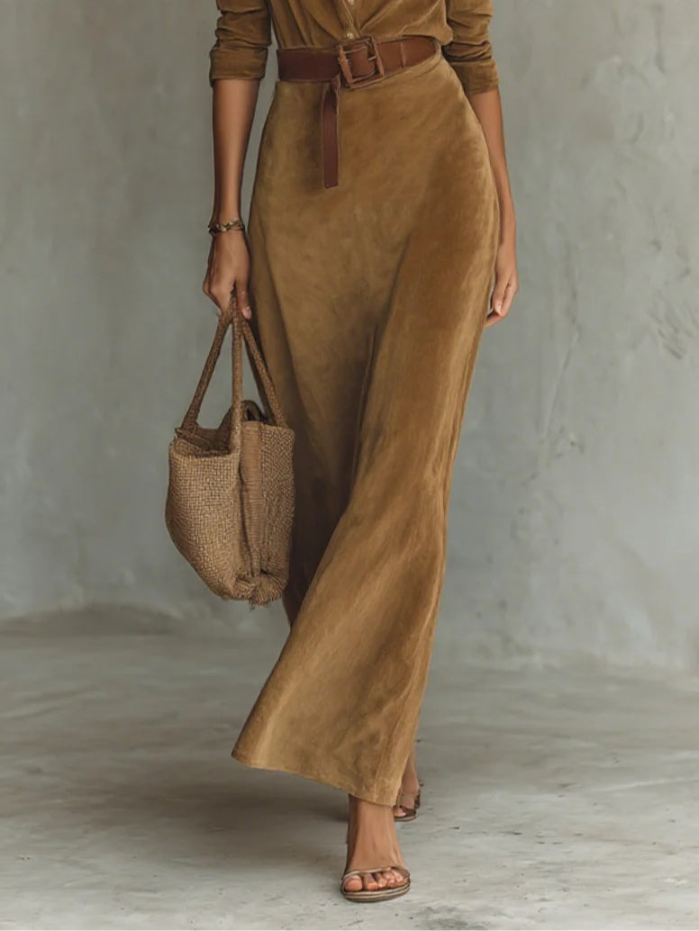 Shirt-style Maxi Dress