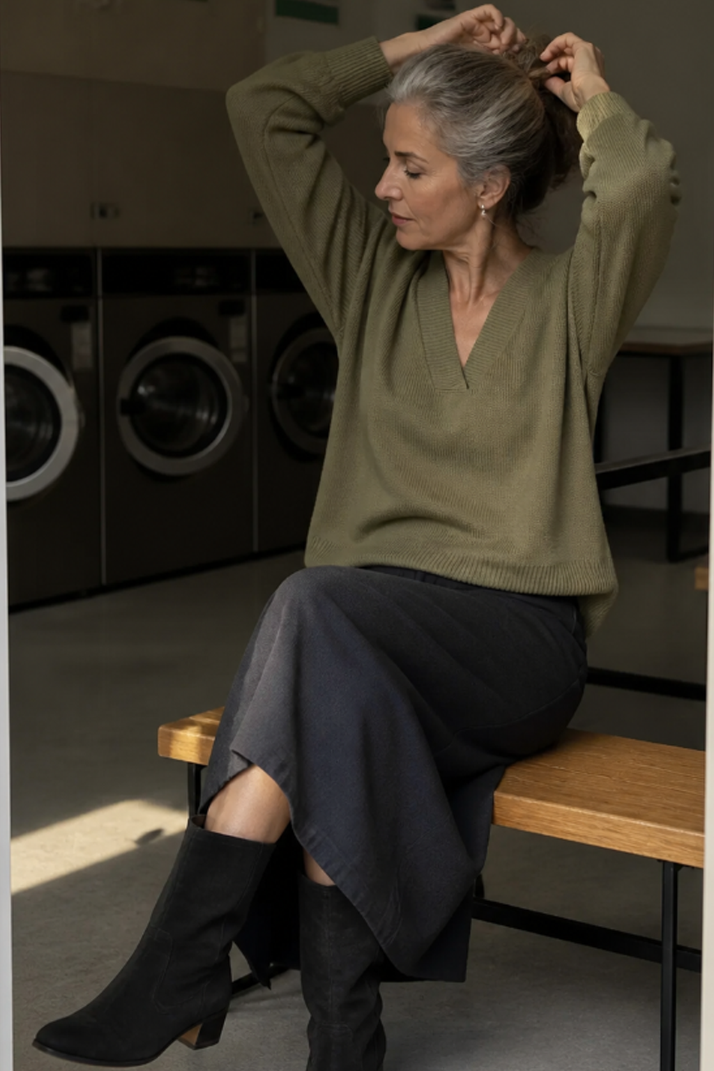 Vivelle V Neck Jumper