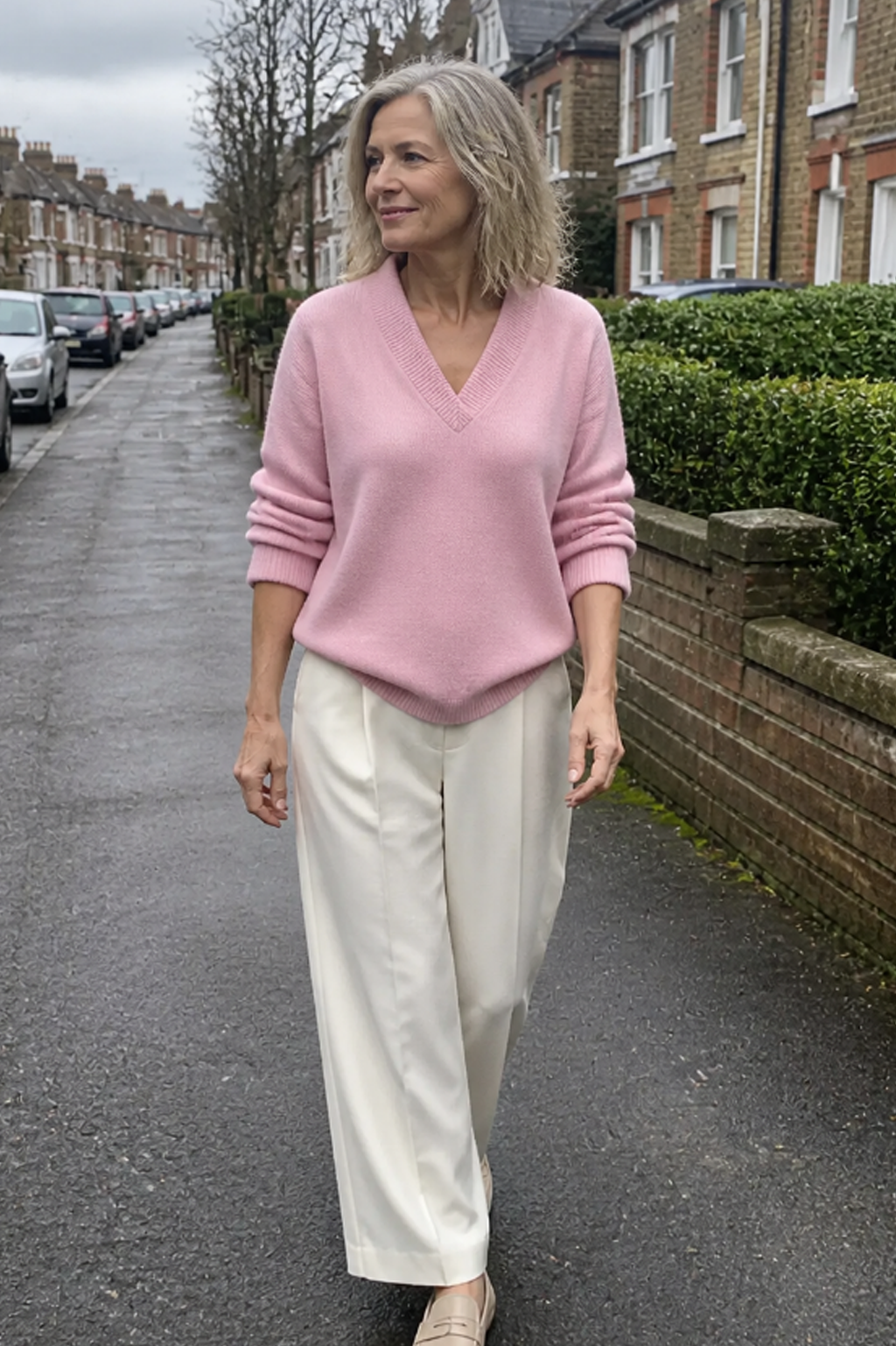 Vivelle V Neck Jumper