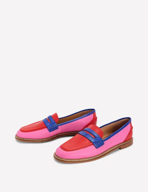 Vivian Colour Block Loafers