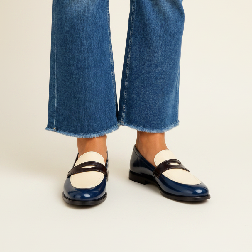 Annelies Versatile Two-tone Loafers