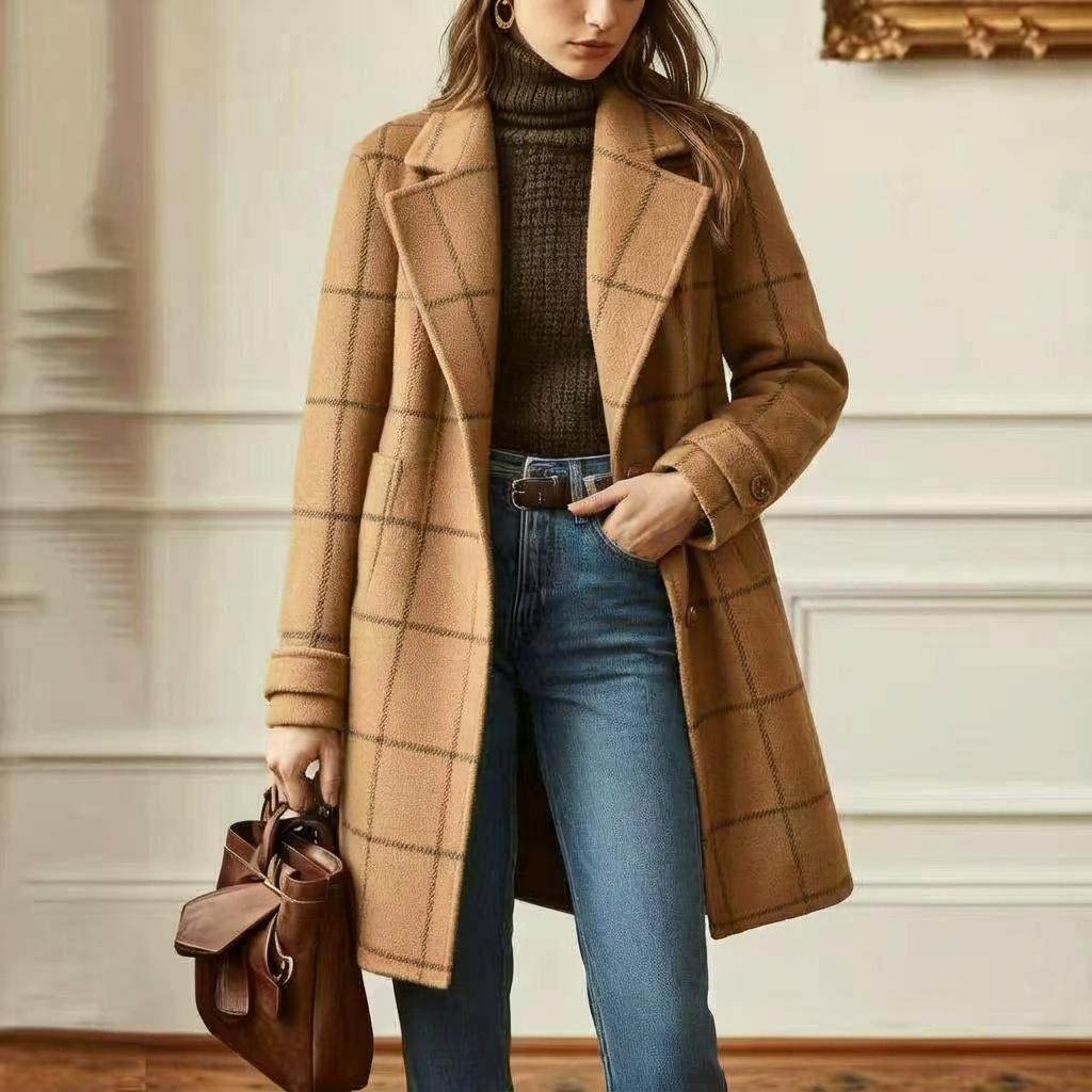 Kensington Check Coat