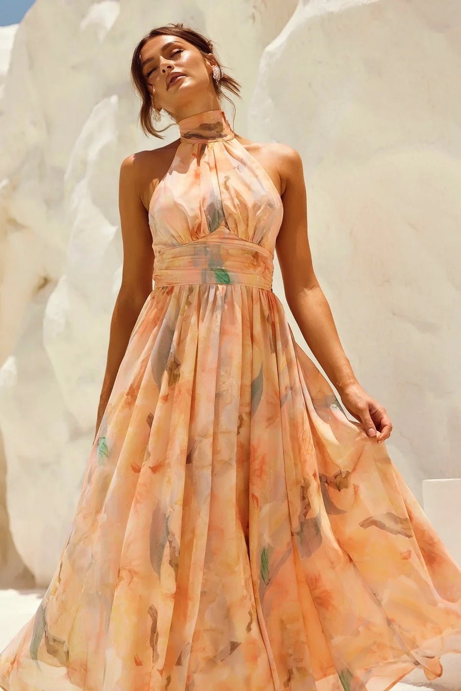 Alicia Floral Maxi Dress