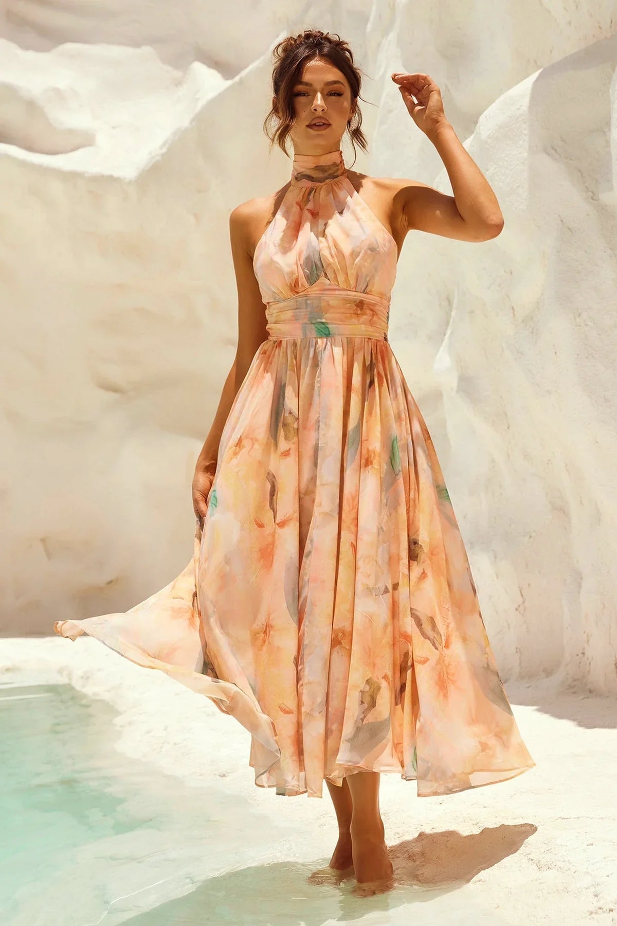 Alicia Floral Maxi Dress