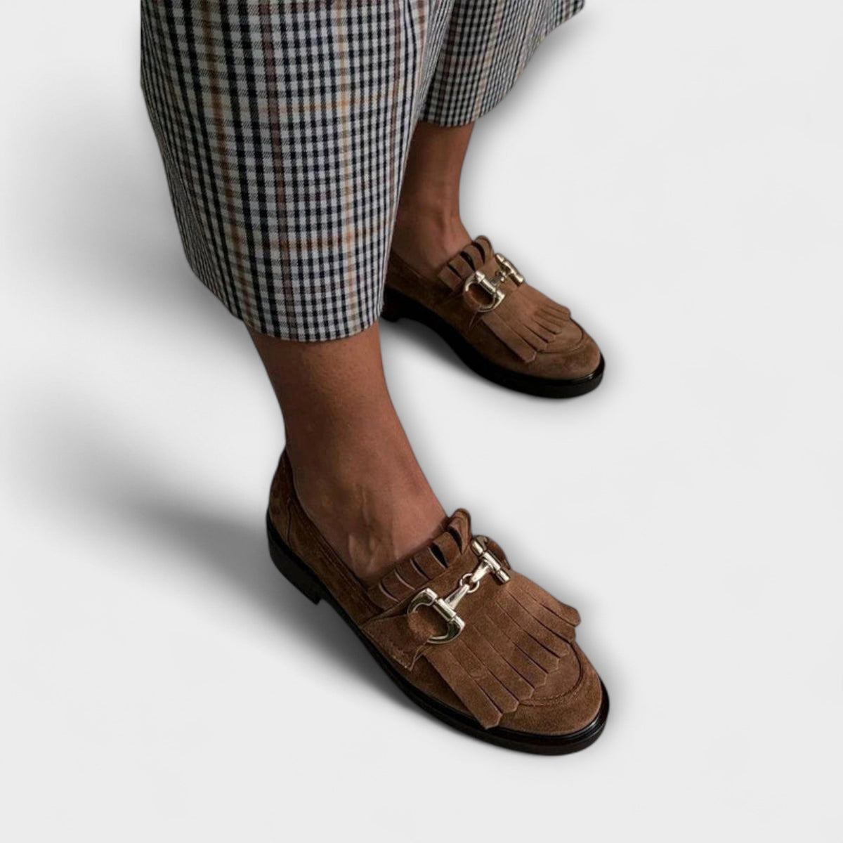 Brigitte Refined Brown Loafers