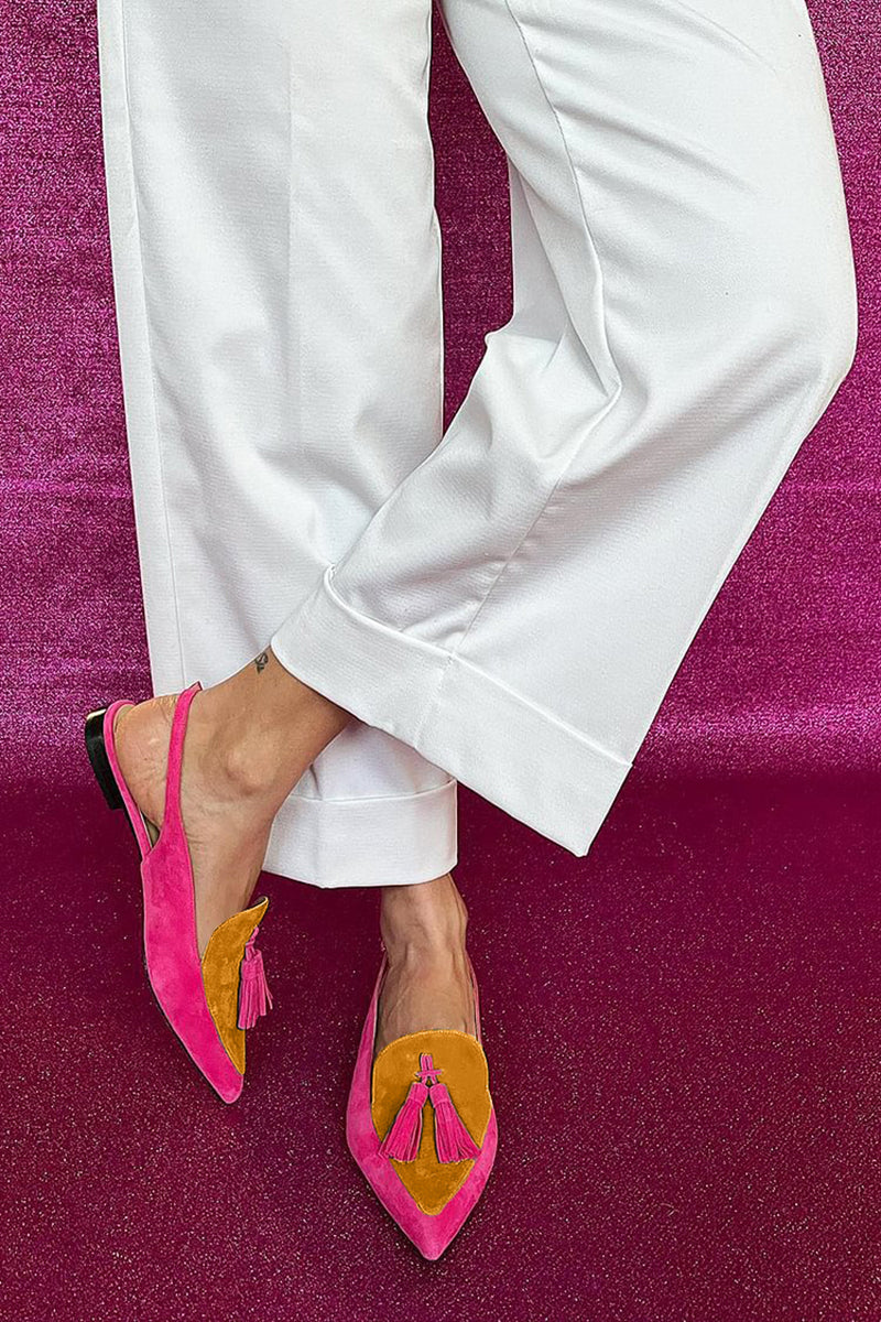 Iliana™ - Colourful Fringe Ballerinas