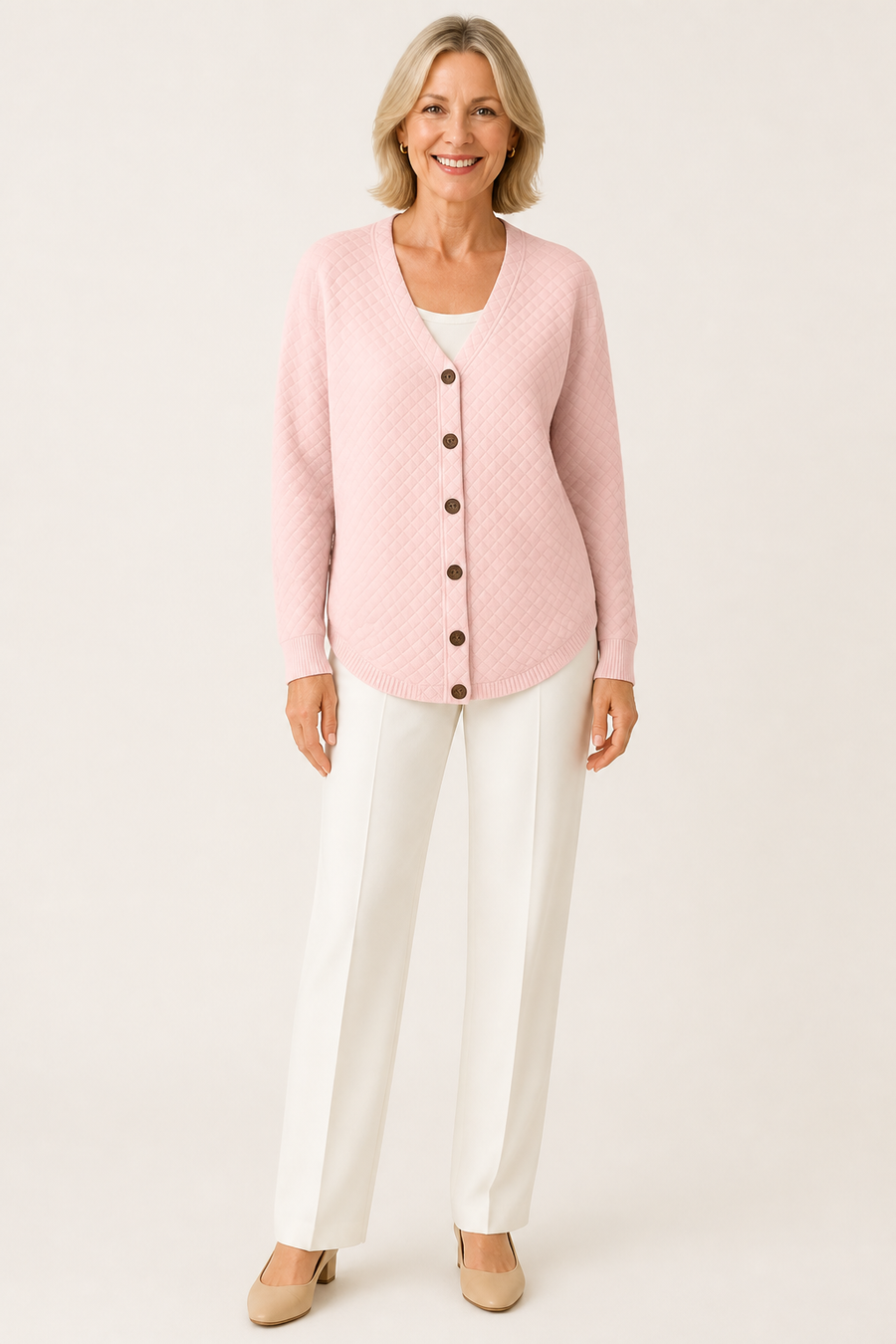 Laverne Quilted Cardigan