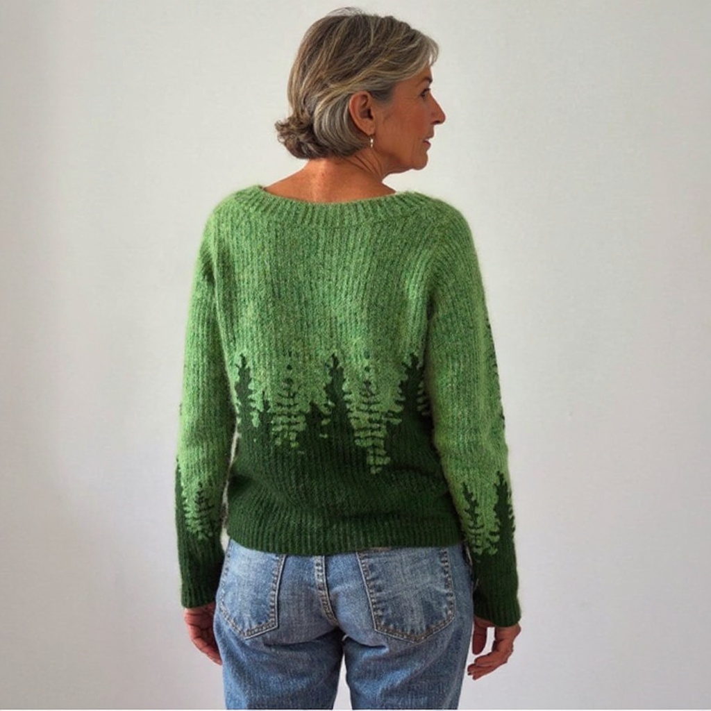 Monique Retro Wool Jumper