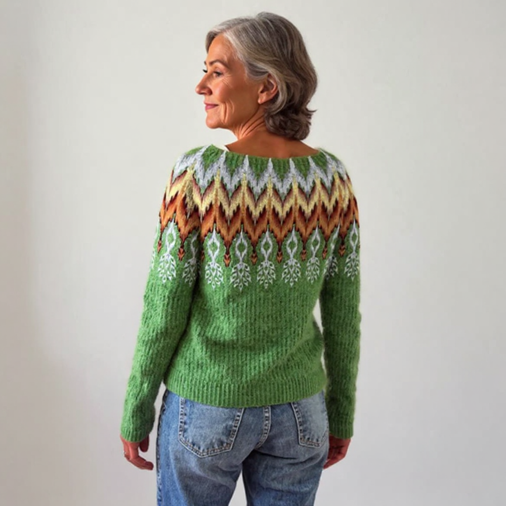 Rosalie Retro Wool Jumper