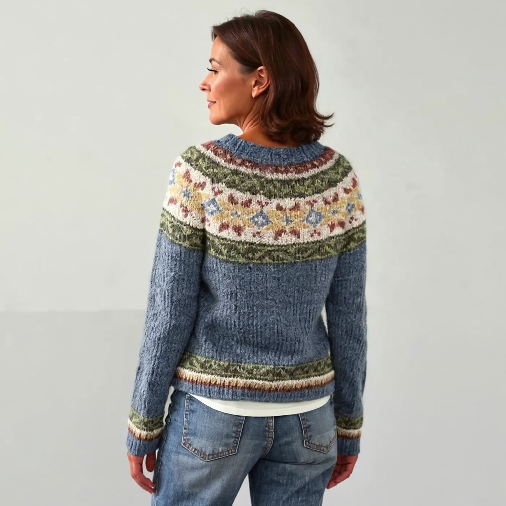 Claudette Meadow Crewneck Sweater