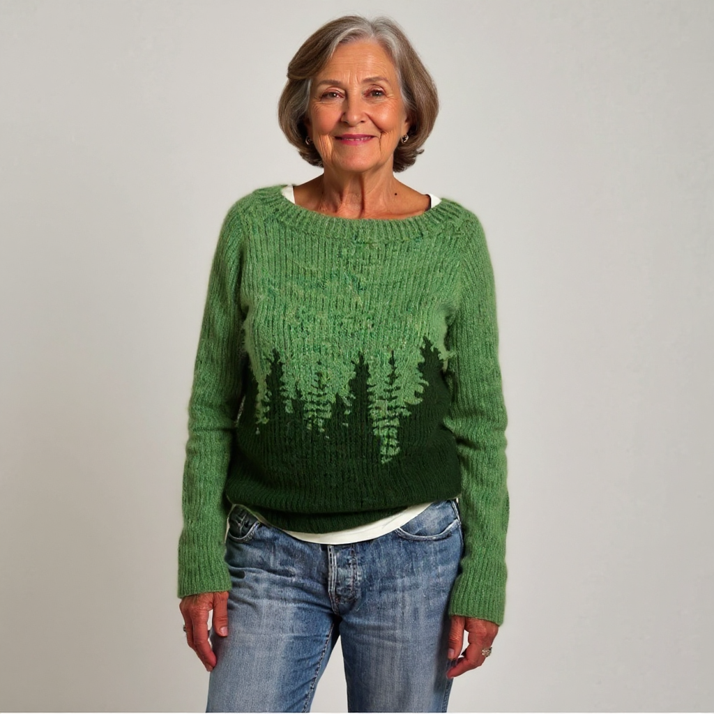 Monique Retro Wool Jumper