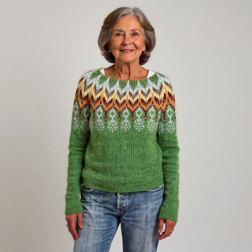 Rosalie Retro Wool Jumper