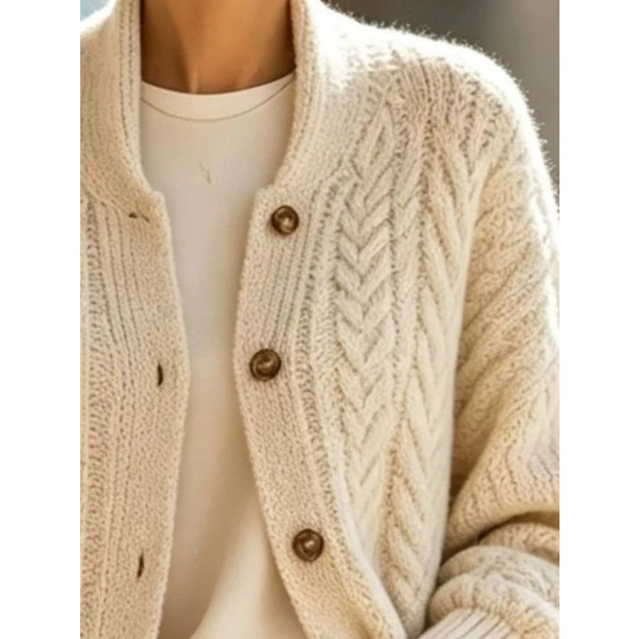 The Eleanor Cable-Knit Cardigan