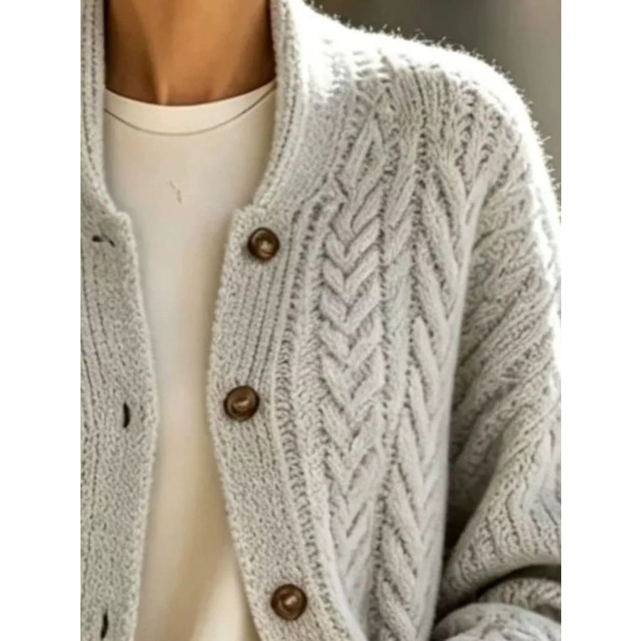 The Eleanor Cable-Knit Cardigan