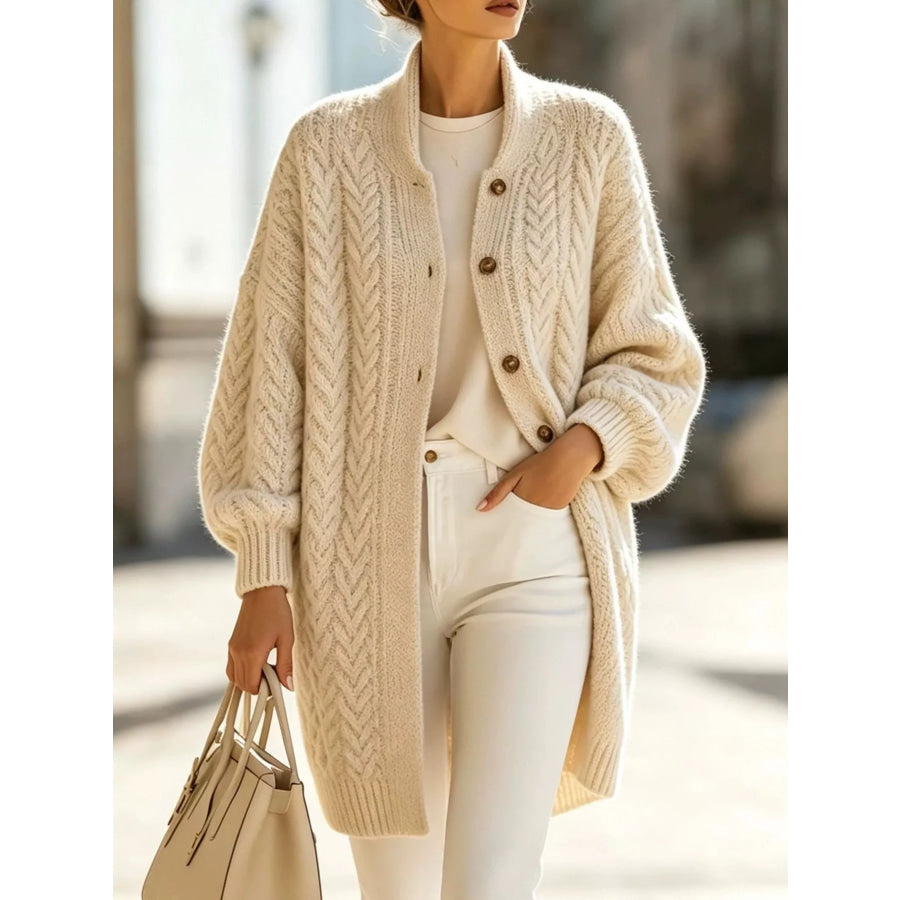 The Eleanor Cable-Knit Cardigan
