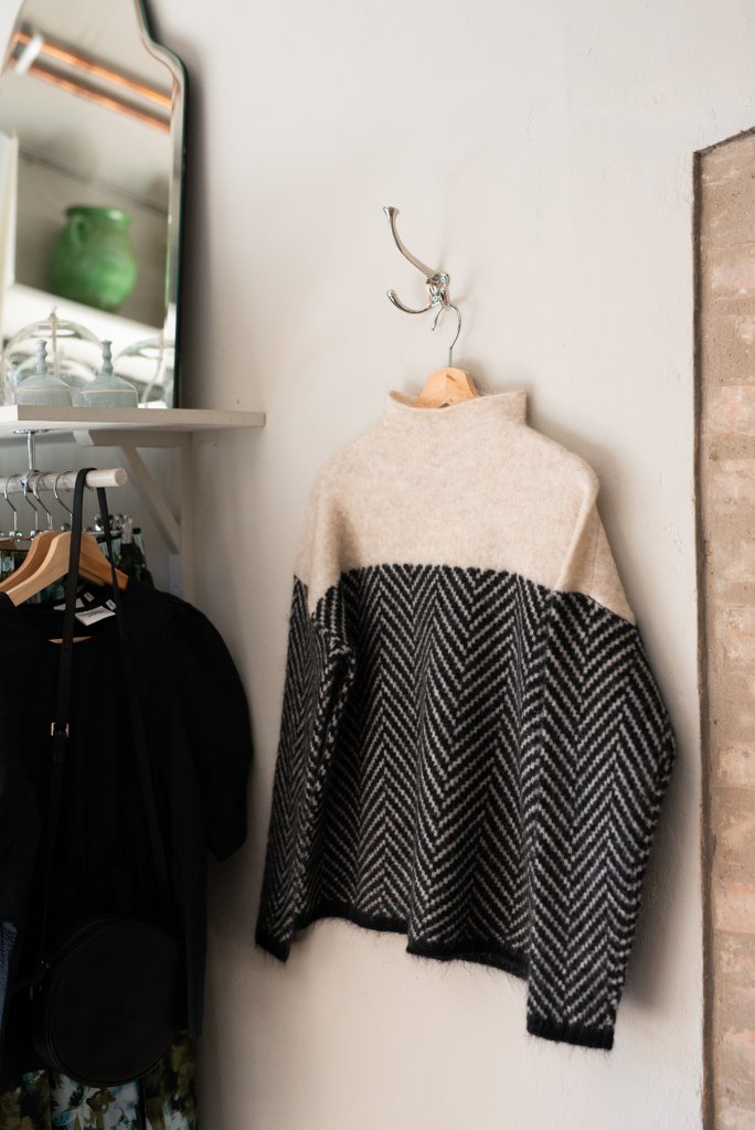 Gabrielle Turtleneck Brushed Oversized Pullover