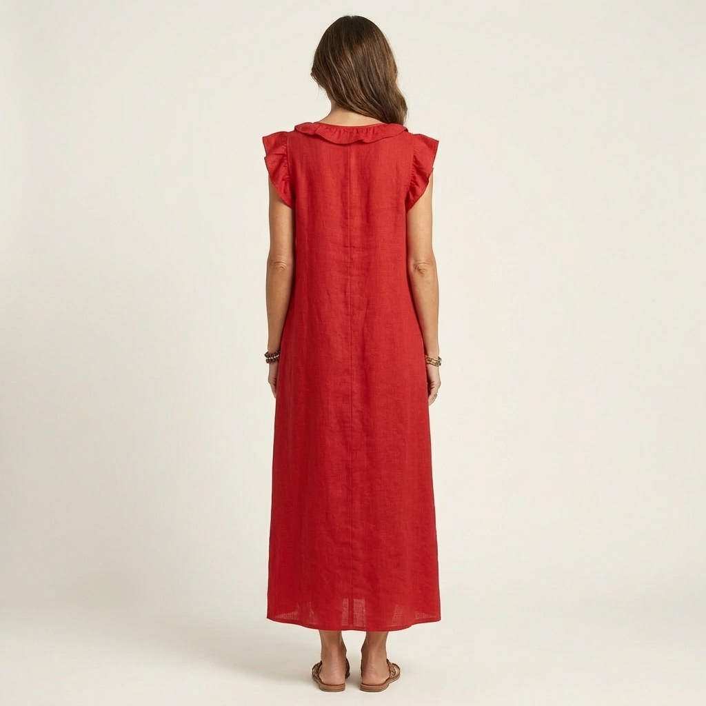 Josette V-Neck Maxi Dress