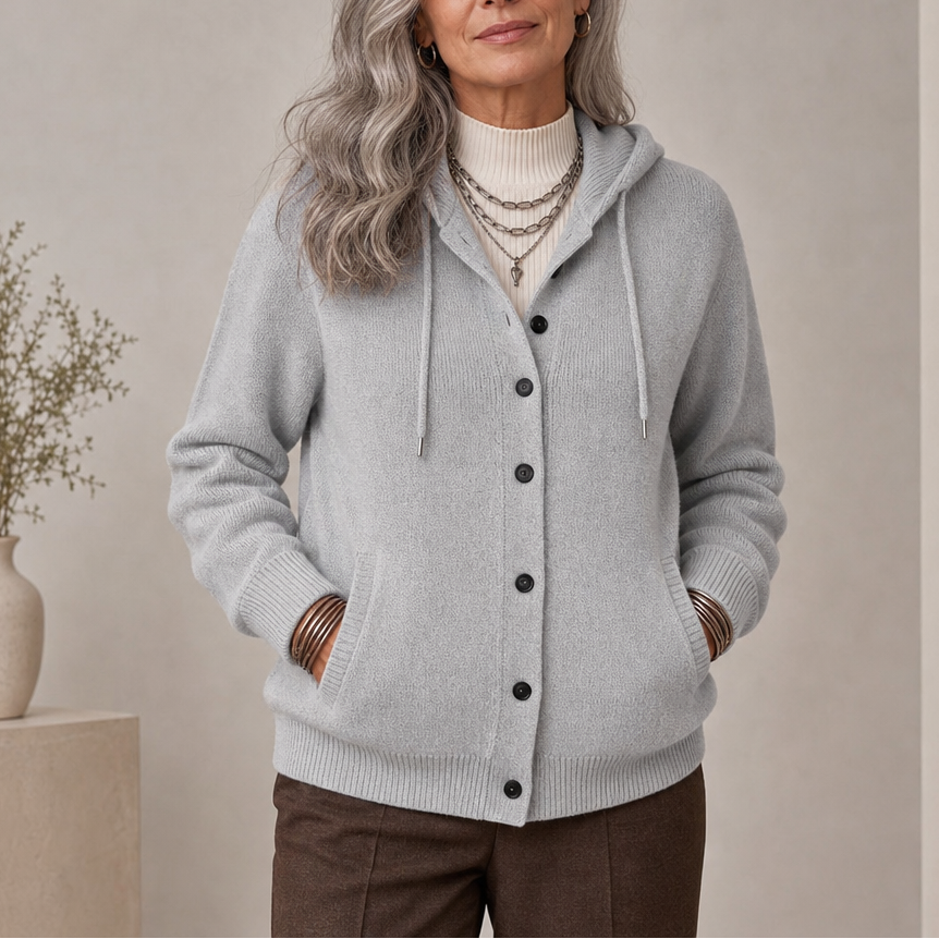 The Dorothy Hooded Cardigan