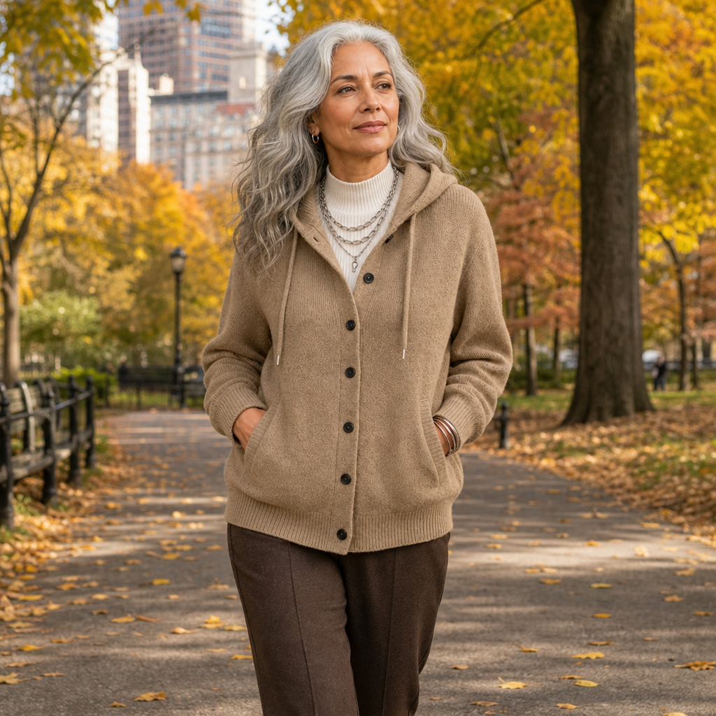 The Dorothy Hooded Cardigan