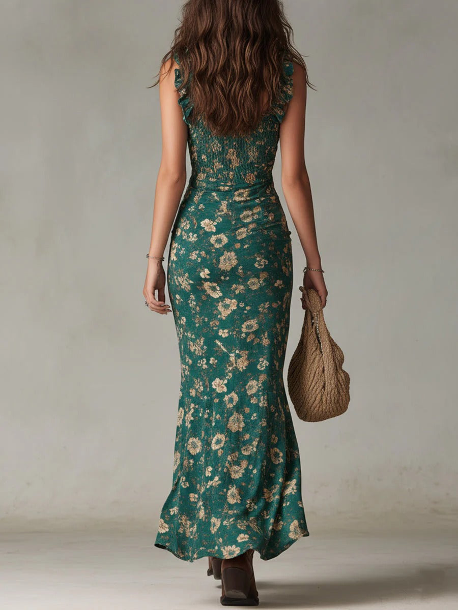 Mika Retro Maxi Dress