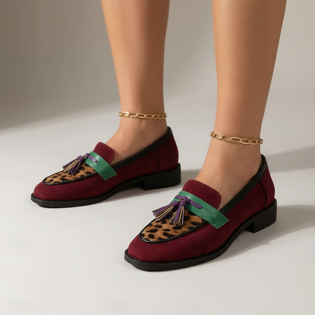 Tessa Multicolor Chic Loafers