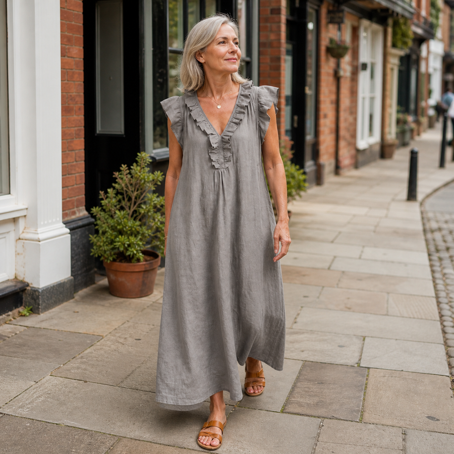 Josette V-Neck Maxi Dress