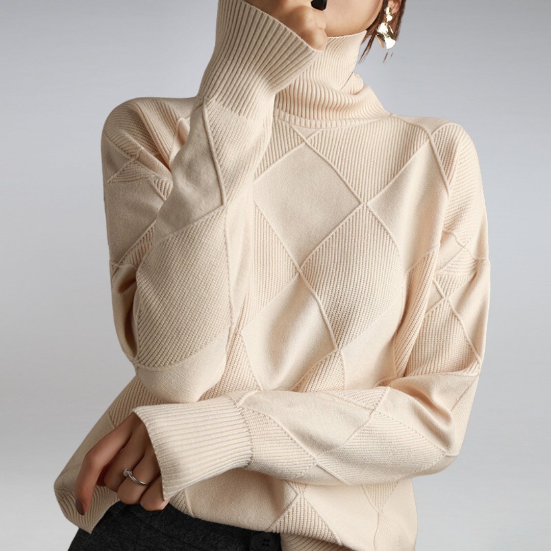 Linda Elegant Turtleneck Sweater