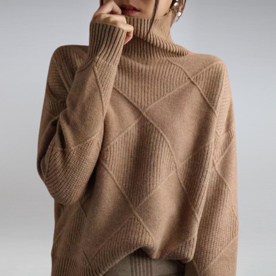Linda Elegant Turtleneck Sweater