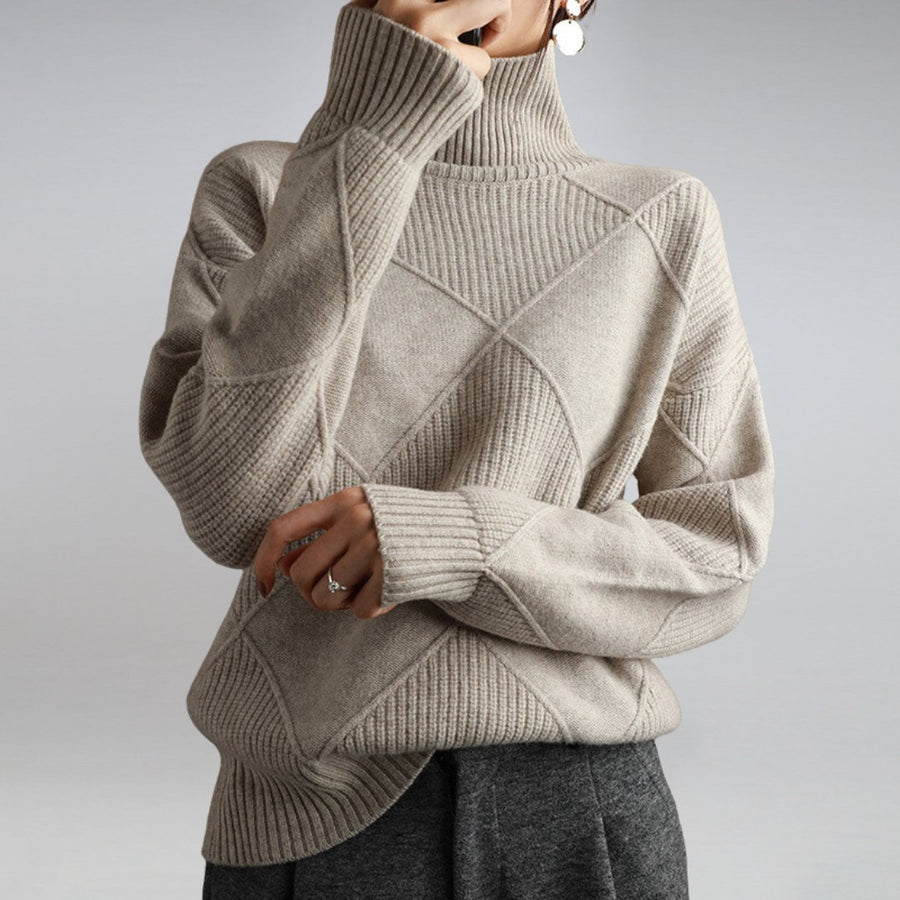 Linda Elegant Turtleneck Sweater