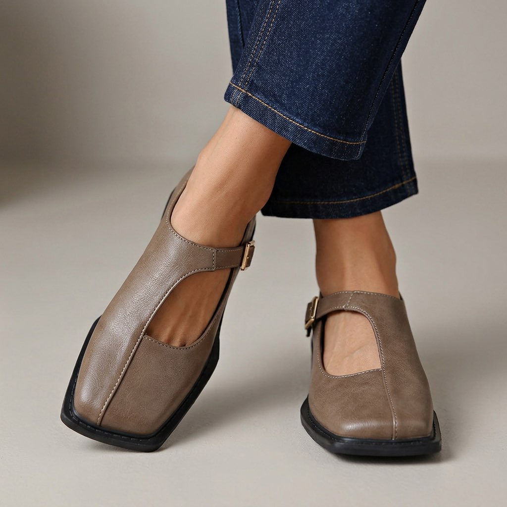 Rosalie Comfort Leather Flats