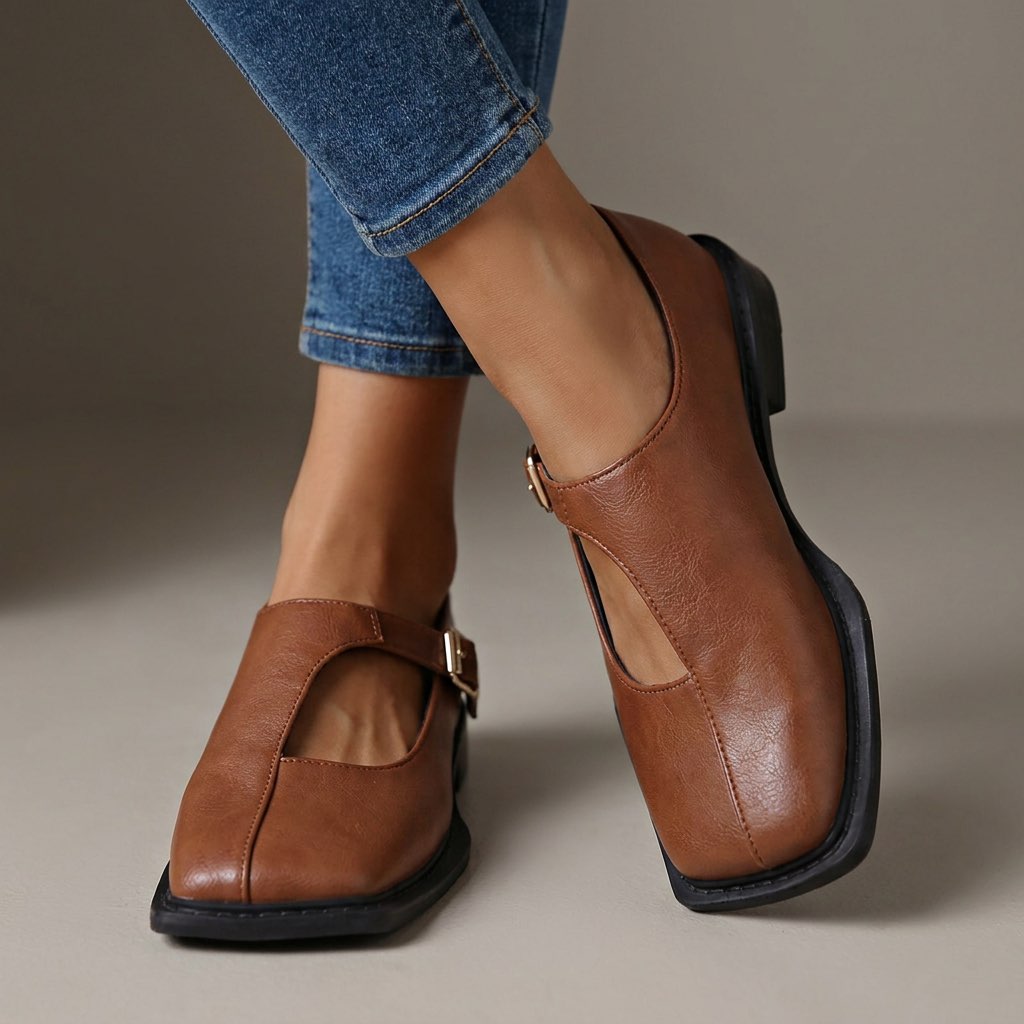 Rosalie Comfort Leather Flats