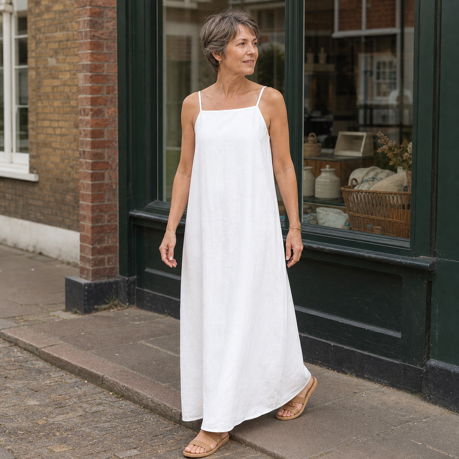 Minimalist Straps Maxi Dress
