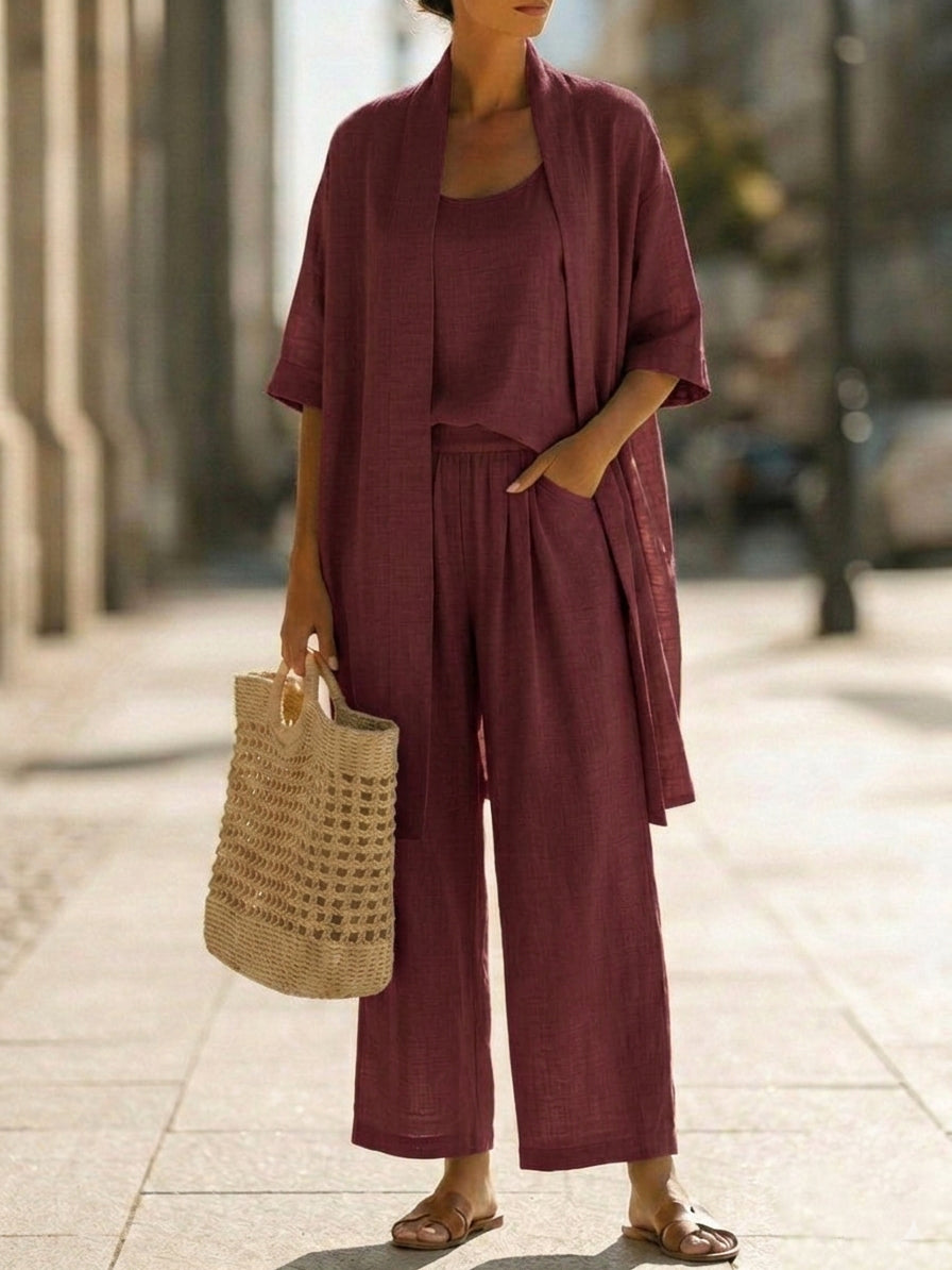 Three-piece Pants Set