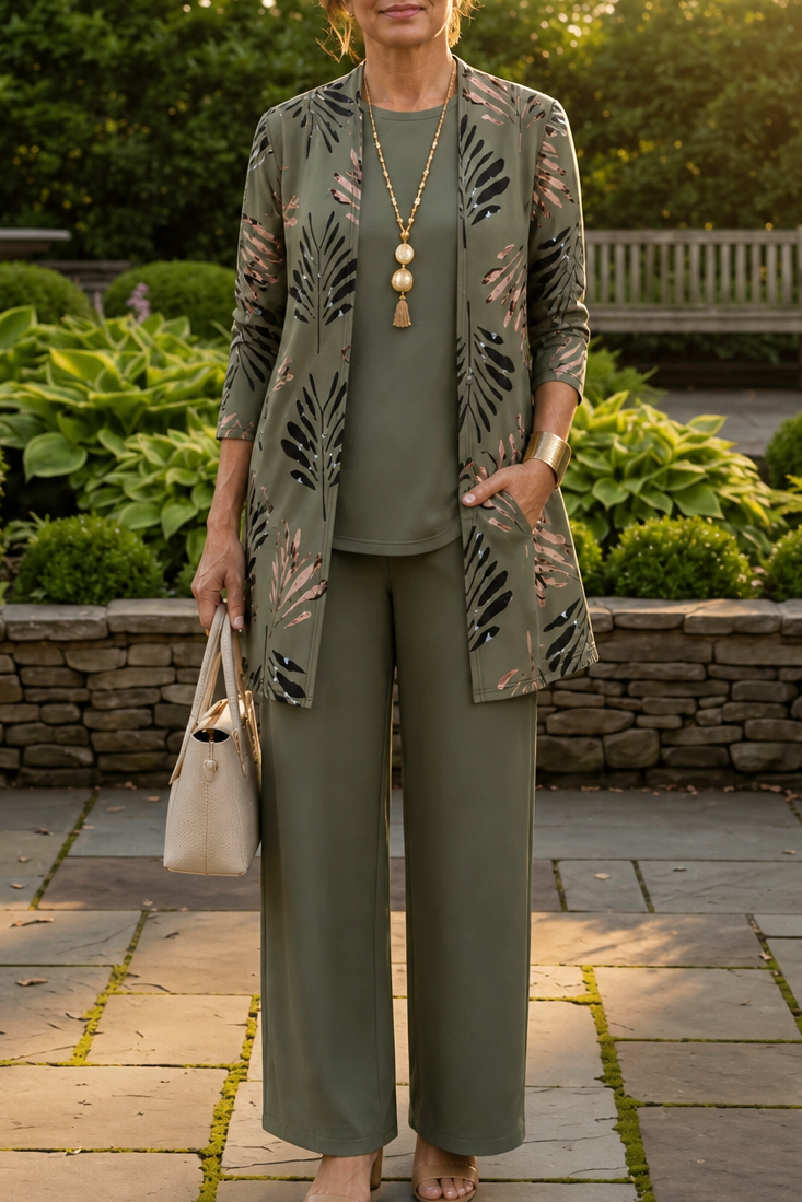Catherine 3-Piece Pants Set